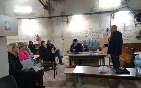 Колектив механіко-математичного факультету долучився до зустрічі з кандидатом на посаду ректора Олександром Корченком!